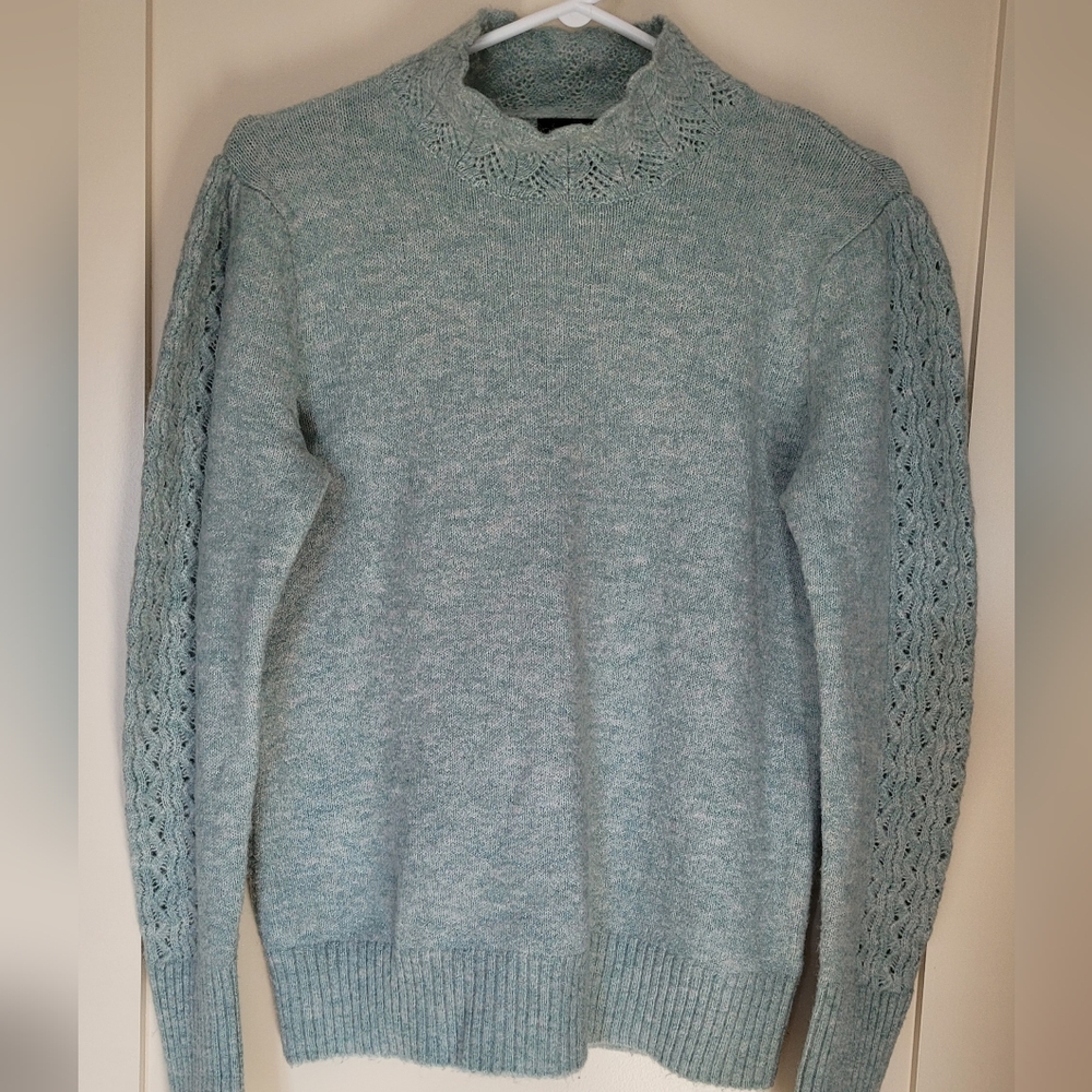 Cynthia Rowley Crewneck Sweater - Soft green - Size Medium